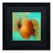 Trademark Fine Art 'Glowing Fruits IV' Framed Graphic Art Canvas | 16 H x 16 W x 0.5 D in | Wayfair ALI4484-B1616BMF