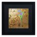 Trademark Fine Art 'Black Gold Herbs II' Framed Graphic Art Canvas | 16 H x 16 W x 0.5 D in | Wayfair ALI4735-B1616BMF