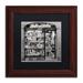 Ebern Designs Alan Blaustein 'Dolci e Cantine' Framed Photographic Print Canvas in Black/Green/White | 16 H x 16 W x 0.5 D in | Wayfair