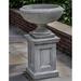 Campania International Jensen Cast Stone Urn Planter Concrete in Red | 16 H x 23 W x 23 D in | Wayfair P-703-FN