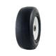 Marathon 01420P 3" hub, 3/4" bushings 11x4.00-5" Flat Free Lawnmower Tire on Wheel