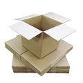 Triplast 101 x 101 x 101mm Small Single Wall 4x4x4 Shipping Mailing Postal Gift Cube Cardboard Boxes (Pack of 250)