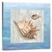 East Urban Home 'From the Sea III' Oil Painting Print in Blue | 30 H x 30 W x 1.5 D in | Wayfair URBR7135 41497612