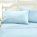 Andover Mills™ Mirabal Chevron Embossed Bed Sheet Set Microfiber/Polyester in Blue | California King | Wayfair B31E11B8FBF44BBB926D2E456C35A889