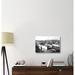 East Urban Home 'Yacht Harbor, San Francisco, CA' Photographic Print on Canvas in Black | 20 H x 30 W x 1.5 D in | Wayfair