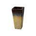 Rosecliff Heights Loden Ceramic Pot Planter Ceramic in Brown | 24 H x 10 W x 10 D in | Wayfair 9422F4626A874495BA7A542D9D4EE352