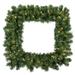 Vickerman 398555 - 48" Grand Teton Square Wreath 400T (G126047) Shaped Christmas Wreath