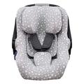 JYOKO Kids Baby car seat Cover Liner Made Cotton for Group 0 Compatible with Concord Neo (White Star)