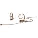 DPA Microphones Core 4166 Slim Omni Flex Headset Mic, 90mm Boom with MicroDot (Brown) 4166-OC-F-C00-MH