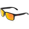 Oakley Men's Holbrook XL 941704 Sunglasses, Matte Black/Prizmruby, 59