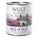 24x800g Wild Hills Duck Adult Wolf of Wilderness Wet Dog Food