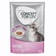 48x85g Kitten in Gravy Concept for Life Wet Cat Food