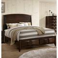 World Menagerie Crispin Standard Bed Wood in Brown | 55 H x 74 W x 86 D in | Wayfair CB619B06BCE94B13AE61DBD32B3E1269