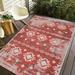 Gray 99 x 0.25 in Area Rug - Millwood Pines Carnival Quick Dry Indoor Outdoor Rug Leather | 99 W x 0.25 D in | Wayfair