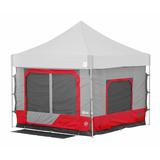 E-Z UP Camping Cube 6 Person Tent in Gray | 76 H x 111 W x 111 D in | Wayfair CC10SLPN