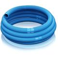 6m - 32mm - Tuyau de piscine flottant sections double manchon 165g/m - Made in Europe - blau