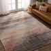 Brown/Gray 60 x 0.67 in Area Rug - Ivy Bronx Fairmount Abstract Handmade Tufted Gray/Brown Area Rug Viscose/Wool | 60 W x 0.67 D in | Wayfair