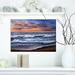 East Urban Home Ocean Waves after Storm - Wrapped Canvas Graphic Art Print Canvas in Blue | 12 H x 20 W x 1 D in | Wayfair