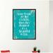 Winston Porter Some People are Like Clouds When They Disappear It's a Beautiful Day - Picture Frame Textual Art Print on Canvas in Gray | Wayfair