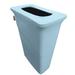 LA Linen Stretch Cover for Slim Jim Spandex 23 Gallon Trash Can Cover Fabric in Blue | 30 H x 22 W x 11 D in | Wayfair