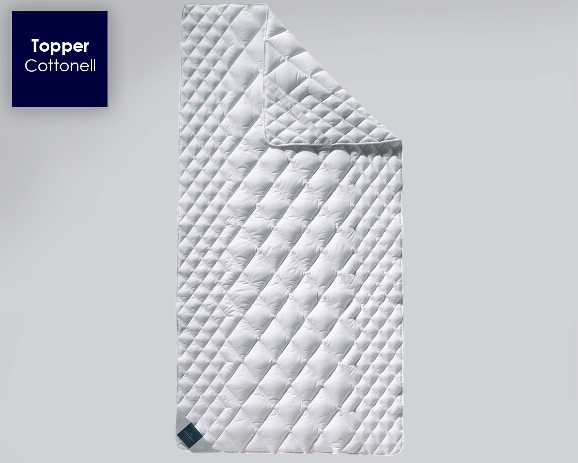 Billerbeck »742 Cottonell« Topper 120x200 cm