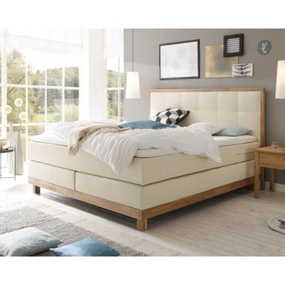 Hasena Boxspringbett Pronto Chalet 180x200 cm / 323 weiss / Superio-Top