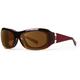 7Eye by Panoptix Women's AirShield Sedona Sunglasses RX Ready Ruby Fade Frame SharpView Polarized Copper Lens M-L 326454