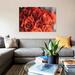 East Urban Home Orange Roses by Chelsea Victoria - Photograph Print on Canvas Canvas, Cotton in Red | 8 H x 12 W x 0.75 D in | Wayfair