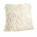 Donna Salyer's Fabulous-Furs Signature Series Faux Fur Pillow Ivory Tibetan Lamb Polyester/Polyfill/Faux Fur | 18 H x 18 W x 6 D in | Wayfair