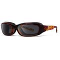 7Eye by Panoptix AirShield Sierra Sunglasses RX Ready Light Tortoise Frame SharpView Polarized Gray Lens S-L 346053