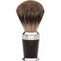 Erbe Shaving Shop Premium Design PARIS Rasierpinsel Dachshaar Edelharz schwarz