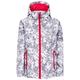 Trespass Qikpac Jacket Print, White Camo, 5/6, Kompakt Zusammenrollbare Wasserdichte Jacke für Kinder / Unisex / Mädchen und Jungen, 5-6 Jahre, Weiß