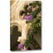 World Menagerie 'Croatia, Dubrovnik Flowers & church archway' by Wendy Kaveney Giclee Art Print on Wrapped Canvas Canvas | Wayfair