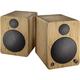 Wavemaster CUBE MINI bamboo - Regallautsprecher-System (36 Watt) mit Bluetooth-Streaming, Digitalanschluss und IR-Fernbedienung, Aktiv-Boxen, Nutzung für TV/Tablet/Smartphone, Bambus (66372)