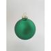 The Holiday Aisle® 2.75" Christmas Ball Ornament Glass in Green | 2.75 H x 2.75 W x 2.75 D in | Wayfair THLA3465 39883908