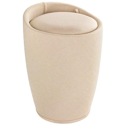 CANDY Hocker mit Waschfach, praktischer 2 in 1 Badesitz - 20 l, WENKO Image