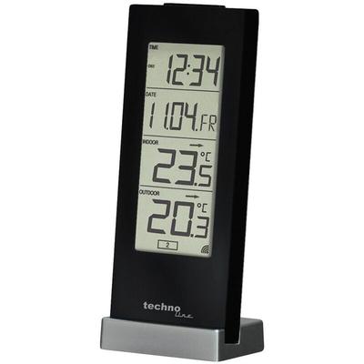 Techno Line WS 9767 Funk-Thermometer Schwarz