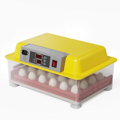 Automatische Brutmaschine für 24 Eier, Inkubator mit vollautomatischem Wendesystem, Brutautomat mit