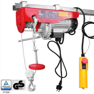 Monzana elektrische Seilwinde 125kg bis 800kg Hubhöhe 12m Seilzug Motorwinde Flaschenzug Hebezug Image