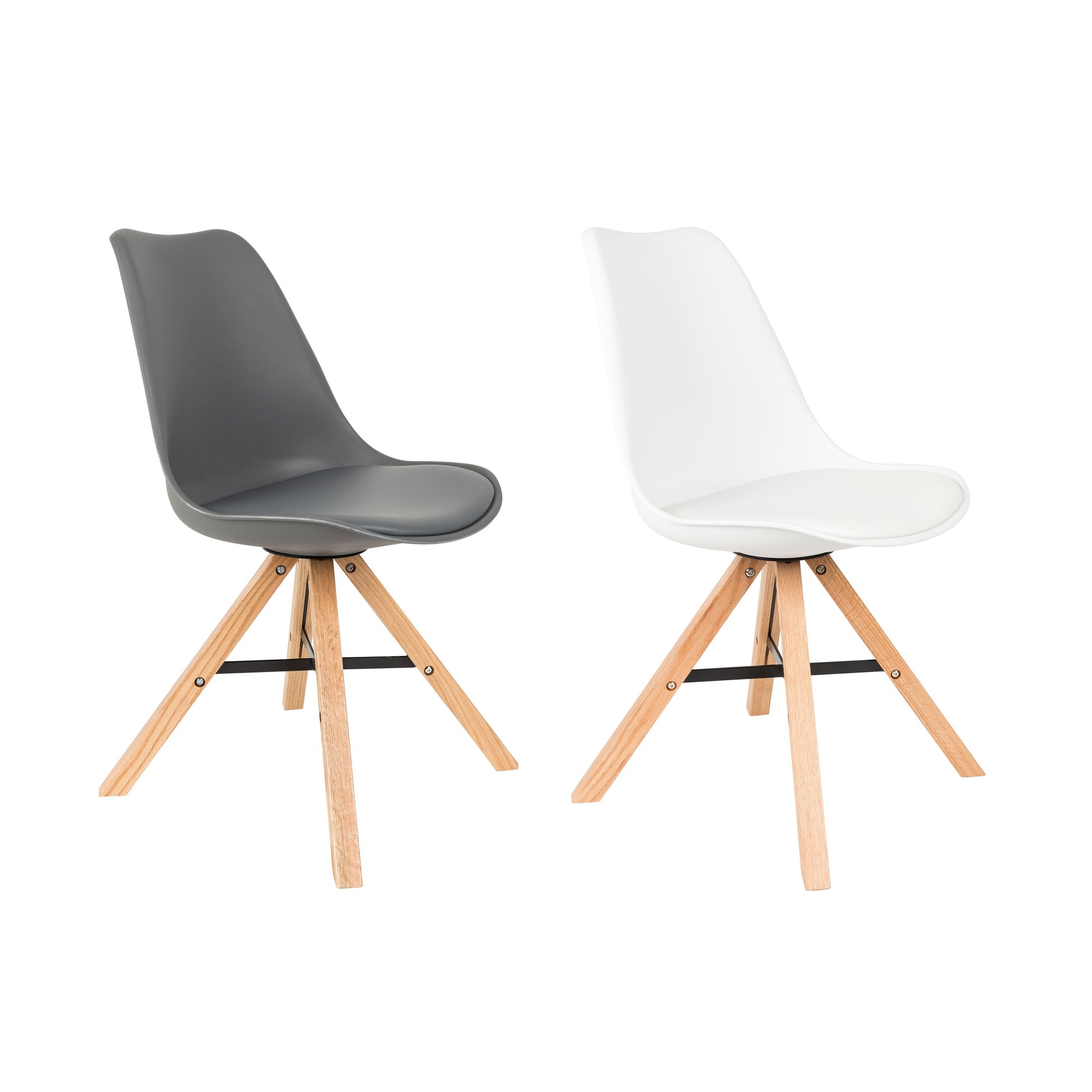 designline Designer-Stuhl Kell Dunkelgrau