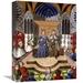 East Urban Home 'King of France & Emperor of Germany in Conference' Print on Canvas in Gray/Green | 16 H x 12 W x 2 D in | Wayfair