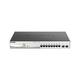 D-Link DGS-1210-10MP 10-Port Gigabit Smart Managed PoE Switch with 2 Gigabit SFP Ports, 130 W Power Budget, Enhanced L2 Switching and Security