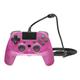 snakebyte GAMEPAD 4S – bubblegum - Controller für PlayStation 4 / PS4 Slim / Pro / PS3, Analoge Dual Joysticks, PC kompatibel (Windows 7 / 8 / 10), 3m Kabellänge, Touchpad, haptische Feedback