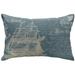 Breakwater Bay Netherfield Nautical Ship Linen Lumbar Pillow Polyester/Polyfill/Linen | 12 H x 18 W x 5 D in | Wayfair