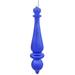 The Holiday Aisle® 14" Finial Drop Christmas Ornament UV Plastic in Blue | 14 H x 3 W x 3 D in | Wayfair 38A1D0423560475585D99F9A38EA3C50