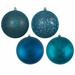 The Holiday Aisle® Holiday Décor Ball Ornament Plastic in Blue | 2.75 H x 2.75 W x 2.75 D in | Wayfair 18B31FE3FD42482EBD58B8509ABC6BED