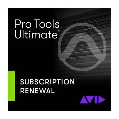 Avid Pro Tools Ultimate 1-Year Subscription RENEWAL (Retail, Download) 9938-30122-00