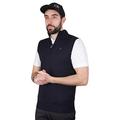 Calvin Klein Golf Mens CK 1/4 Zip Sleeveless Sweater Vest - Navy - S