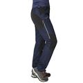 ZOOMHILL Mens Hiking Trousers Outdoor Working Cargo Pro Stretch Pants(Navy, XXXL)