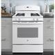 GE Appliances 30" 5 cu ft. Freestanding Gas Range in White | 46.25 H x 30 W x 28.75 D in | Wayfair JGB635DEKWW